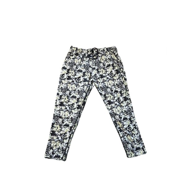 Lululemon Jet Pant Slim Crop Joggers Size 8? Crosscourt Petal Watercolor Floral - Picture 1 of 6